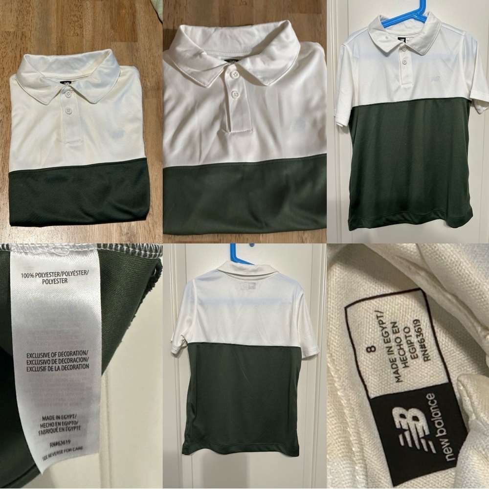 New Balance Boys Size 8 Bundle – 7 Piece Activewear Lot | Tops & Shorts | VG/GUC - Picture 3 of 16